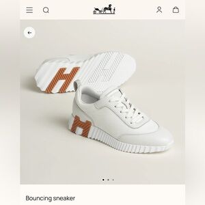 Hermes Iconic Bouncing Sneaker Size 40